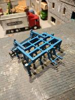 Siku blauwe cultivator, Hobby en Vrije tijd, Ophalen of Verzenden, Gebruikt, Tractor of Landbouw, SIKU