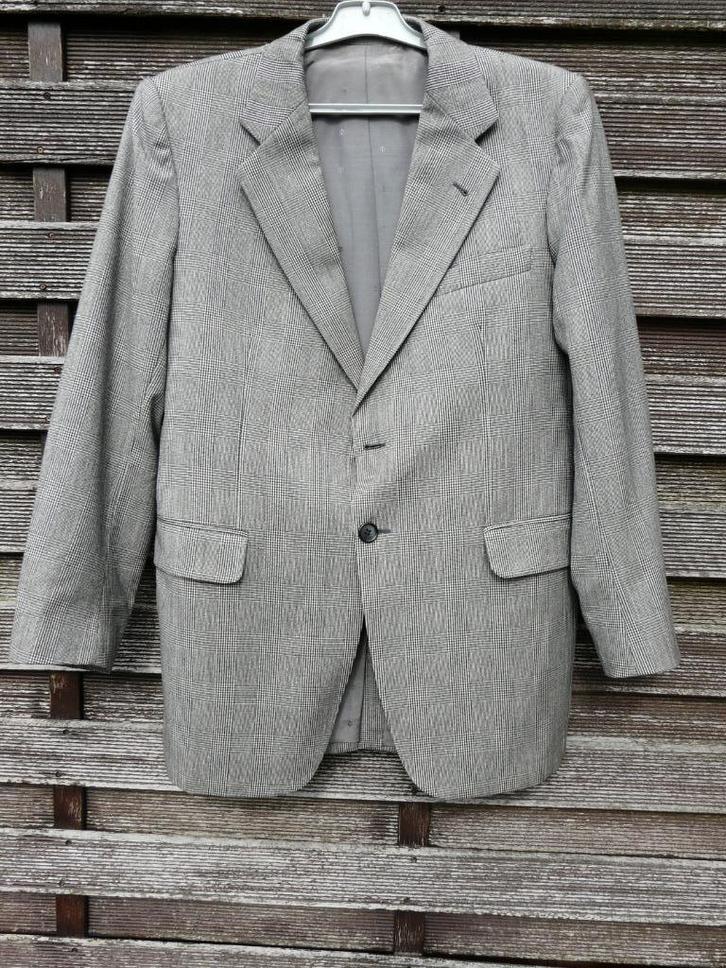 Herenkostuum in super kwaliteit  Mayfair fijne ruitjesmotief, Kleding | Heren, Kostuums en vesten, Gedragen, Maat 52/54 (L), Zwart