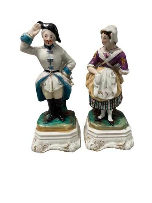 Deux porcelaines Vieil Andenne ou Paris, Antiquités & Art, Antiquités | Porcelaine, Enlèvement ou Envoi