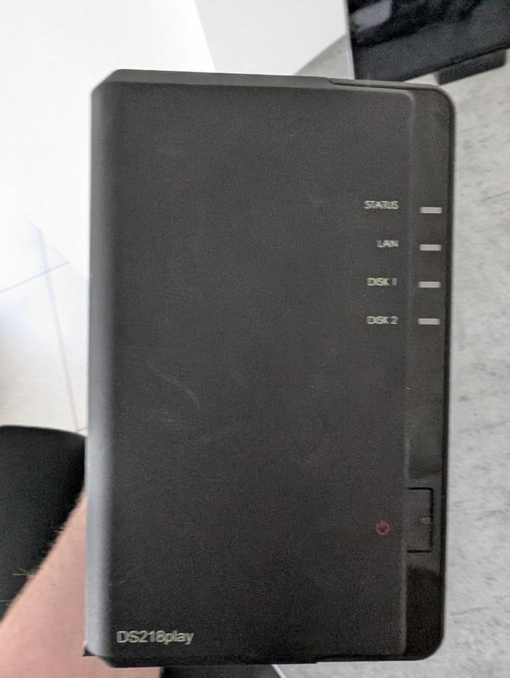 Synology NAS: DS218play, Computers en Software, NAS, Gebruikt, Ophalen of Verzenden