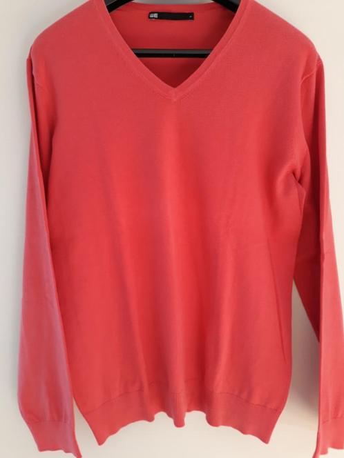 pull en coton, marque WE, Kleding | Heren, Truien en Vesten, Zo goed als nieuw, Maat 52/54 (L), Rood, Ophalen of Verzenden