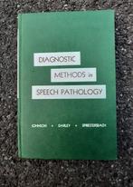 Boek : diagnostic methods in speech pathologie, Comme neuf, Enlèvement ou Envoi