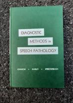 Boek : diagnostic methods in speech pathologie, Boeken, Studieboeken en Cursussen, Ophalen of Verzenden, Zo goed als nieuw