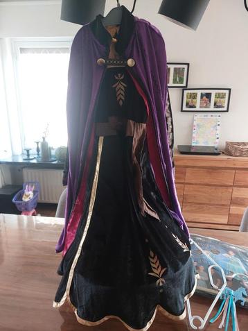 Deluxe verkleedkleed Anna Frozen Disney 7/8j beschikbaar voor biedingen