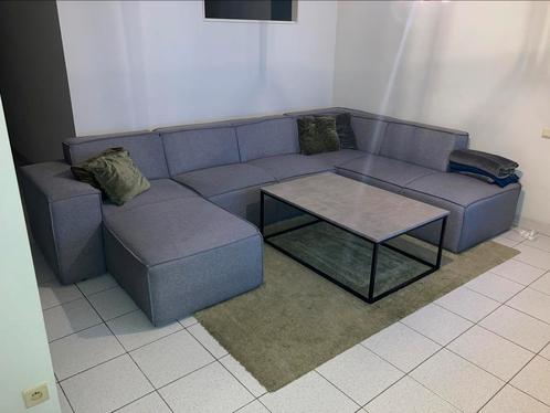 Verkocht! Mooie zetel U-vorm, Huis en Inrichting, Zetels | Complete zithoeken, Gebruikt, Ophalen