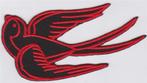 Rock'n'Roll Zwalluw stoffen opstrijk patch embleem #3, Verzenden, Nieuw, Kleding
