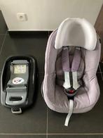 Maxi Cosi FamilyFix Base & Maxi Cosi Pearl kinderstoel Grijs, Ophalen, Verstelbare rugleuning, Gebruikt, 9 t/m 18 kg