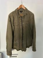 Jeanshemd(jas) Zara kaki. M, Zara, Maat 48/50 (M), Ophalen of Verzenden, Zo goed als nieuw