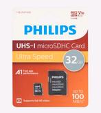 Philips Micro SD-geheugenkaart van 32 GB, Philips, 32 GB, Nieuw, Ophalen of Verzenden