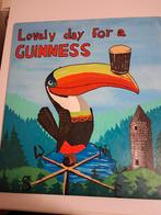 Guinness pub bord hand geschilderd, Enlèvement, Neuf, Panneau publicitaire