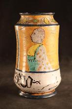 17e eeuwse Italiaanse albarello, Antiek en Kunst, Antiek | Keramiek en Aardewerk, Ophalen of Verzenden