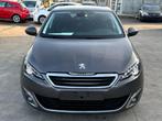 Peugeot 308 Allure 1.6L Benzine, Auto's, Peugeot, Euro 5, Zwart, 4 cilinders, Leder en Stof
