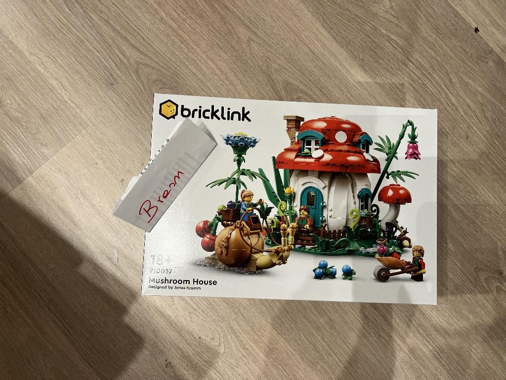 lego bricklink 910037 mushroom house, Ophalen of Verzenden, Nieuw, Complete set, Lego