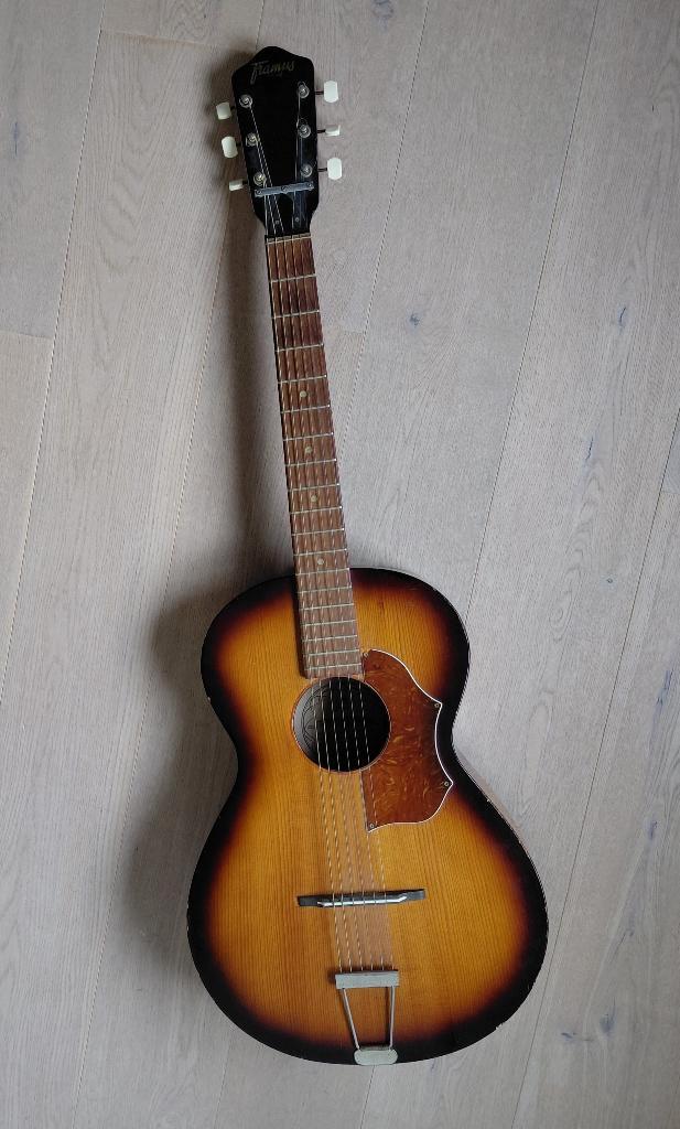Framus 5/1-50 parlor guitar, Musique & Instruments, Instruments à corde | Autre, Comme neuf, Autres types, Enlèvement ou Envoi