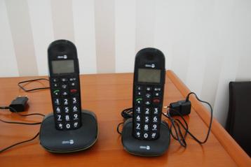 telefoonset duo - grote toetsen beschikbaar voor biedingen