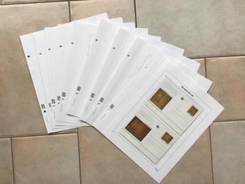 Briefkaarten op davo bladen beschikbaar voor biedingen