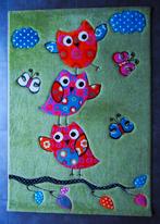 Paco Home Diamant Kids Kindertapijt Uiltjes 170 x 120 cm, Comme neuf, 100 à 150 cm, Rectangulaire, 150 à 200 cm