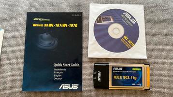 ASUS Wireless LAN card bus adaptor WiFi beschikbaar voor biedingen