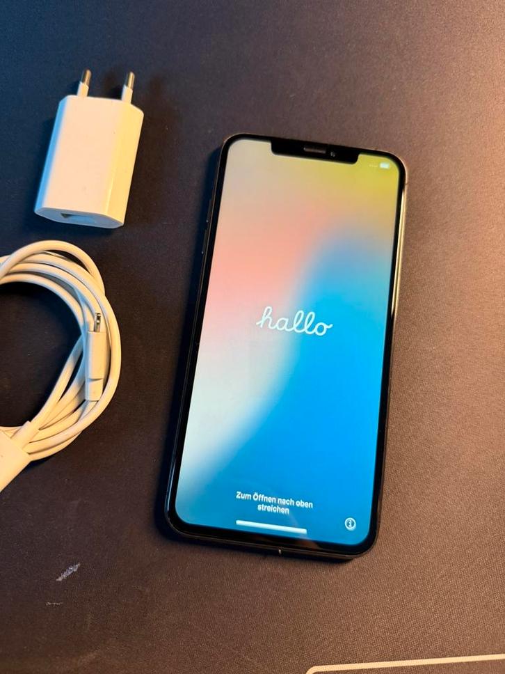 iPhone XS Max – zwart – goede staat, Télécoms, Téléphonie mobile | Apple iPhone, Comme neuf, iPhone XS, Noir, Enlèvement