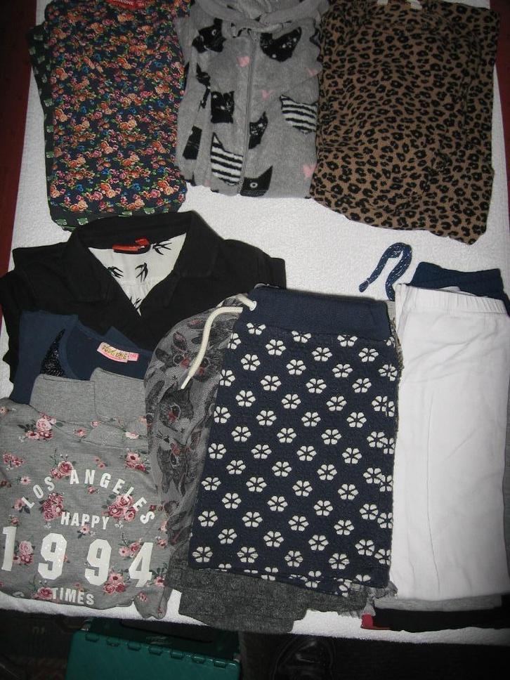 pakket meisjeskleding maat 134, Kinderen en Baby's, Kinderkleding | Maat 134, Gebruikt, Meisje, Overige typen, Ophalen