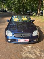 Slk 2002 Benz 2.0 kompressor Designo uitvoering 210.000KM, Auto's, Automaat, Achterwielaandrijving, Cabriolet, Blauw