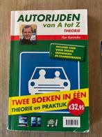 Autorijden van A tot Z (2 boeken in één), Boeken, Studieboeken en Cursussen, Ophalen of Verzenden, Zo goed als nieuw, Flor Koninckx