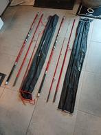 2 CANNES À PÊCHE CINNETIC PANTHÈRE DE 3,6 M, Enlèvement, Comme neuf, Canne à lancer