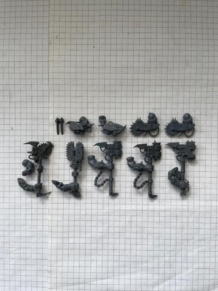 Lot d’armes de mêlée de Nob Ork pour Warhammer 40000/OPR, Hobby & Loisirs créatifs, Wargaming, Comme neuf, Warhammer 40000, Enlèvement ou Envoi