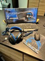 4 in 1 gaming combo kit, Informatique & Logiciels, Casques micro, Microphone repliable, Comme neuf, Enlèvement, Filaire