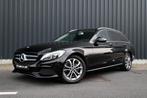 Mercedes C200 d / Camera, GPS, Cruise, PDC, LED Xenon, €6b, 4 cilinders, Leder en Stof, Zwart, Bedrijf