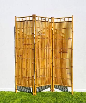Bamboescherm ~ Vintage ~ Scherm beschikbaar voor biedingen