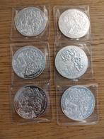 6 * 1 Oz Rwandese zilveren munt, Ophalen of Verzenden, Zilver