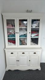 Vitrinekast, Huis en Inrichting, Kasten | Vitrinekasten, Ophalen, Gebruikt, 100 tot 150 cm, 150 tot 200 cm