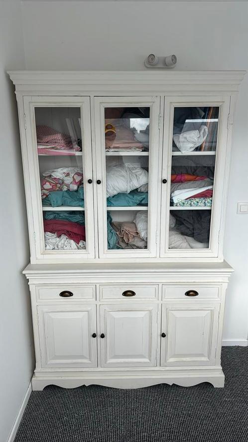 Vitrinekast, Huis en Inrichting, Kasten | Vitrinekasten, Gebruikt, 150 tot 200 cm, 100 tot 150 cm, 25 tot 50 cm, Met lade(s), Met deur(en)
