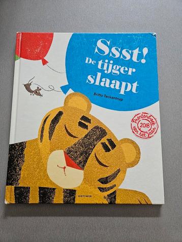 Britta Teckentrup - Ssst! De tijger slaapt beschikbaar voor biedingen