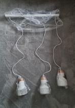 Lampe suspendue Coco Lumen blanc/couleur bois, Maison & Meubles, Enlèvement ou Envoi