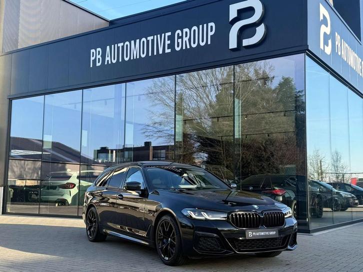 BMW 530 M-Elekzetels-Pano-Cam-Led-Keyless-Carplay, Auto's, BMW, Bedrijf, Te koop, 5 Reeks, ABS, Airbags, Airconditioning, Alarm