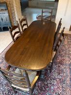 Tafel en 6 stoelen, Antiek en Kunst, Ophalen