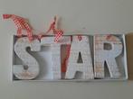 letters  STAR/ hangers / decoratie / NIEUW, Ophalen, Nieuw