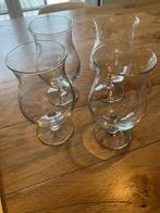 7 glazen op voet (wijn of Duvel), Enlèvement ou Envoi, Utilisé, Verre à bière