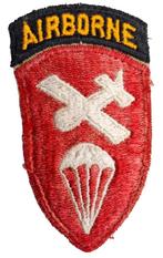 Patch de la 1re brigade aéroportée américaine, Envoi
