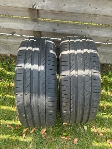 18 inch 2x continental zomerbanden beschikbaar voor biedingen