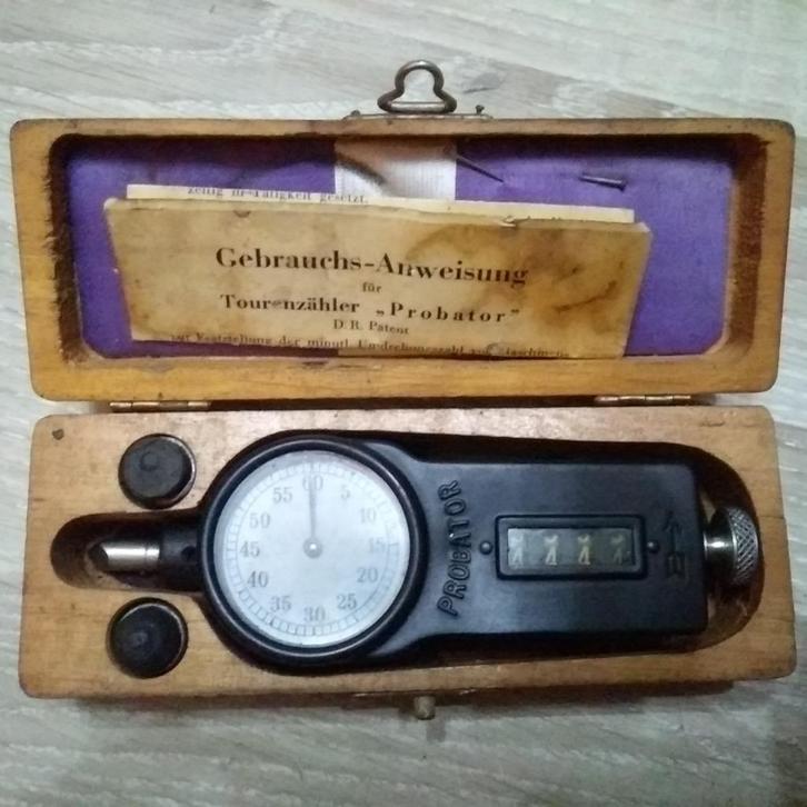 Oude retro Probator toerenteller, Verzamelen, Retro, Ophalen of Verzenden