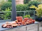 Pots & coupelles en terre cuite, Jardin & Terrasse, Pots de fleurs, Intérieur, Terracotta, Rond, Enlèvement