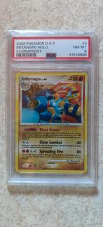 Infernape Holo Diamonds & Pearl Pokemon Kaart #3 - PSA 8, Hobby en Vrije tijd, Verzamelkaartspellen | Pokémon, Ophalen, Nieuw