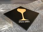 Panneau d'affichage en métal Paix Dieu, Collections, Marques de bière, Enlèvement ou Envoi, Comme neuf, Panneau, Plaque ou Plaquette publicitaire
