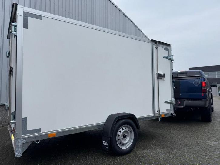 Gesloten aanhangwagen – LED en GRATIS OPTIE PAKKET, Auto diversen, Aanhangers en Bagagewagens, Ophalen of Verzenden