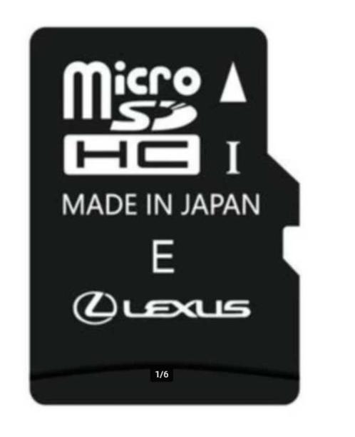 Lexus GEN 8/9 Premium Navigation OEM MicroSd Europe 2024, Informatique & Logiciels, Logiciel Navigation, Reconditionné, Cartes géographiques