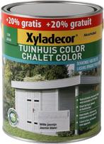 Xyladecor Tuinhuis Color - Houtbeits - Mat - Witte Jasmijn, Bricolage & Construction, Peinture, Vernis & Laque, Moins de 5 litres