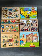 7 houten puzzels, Enlèvement, Utilisé, En bois